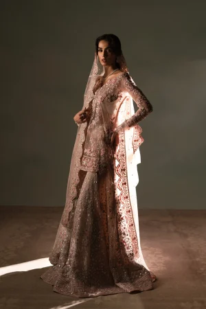 Blushing Rose Bridal Set (d-04) By Ammara Khan