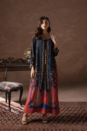 Cool Black Cosmopolitan Set (d-04) By Ammara Khan