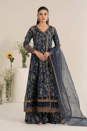3 Piece Printed Lawn Suit  DW EF25 26