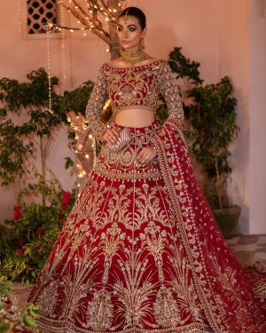 Luxury Bridal Dress B 07 Sairah By Gulaal