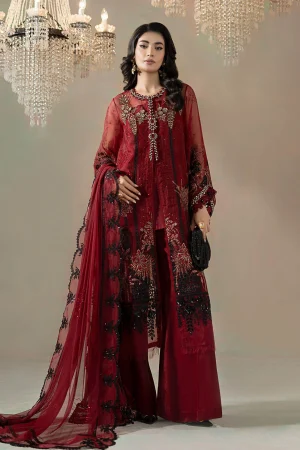 3 Piece Embroidered Organza Suit WFS 09 06 By Maria B