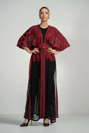 Embroidered Georgette Kaftan PS PF2415 By Maria B