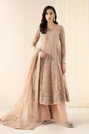 3 Piece Embroidered Net Suit SF W25 61 By Maria B