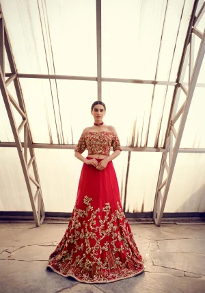 Red Crespadia By Ayesha And Usman
